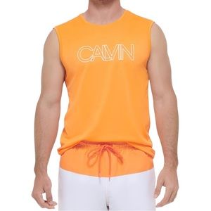 NEW Calvin Klein Mens Calvin Klein mens Sleeveless UPF Top Size Large
